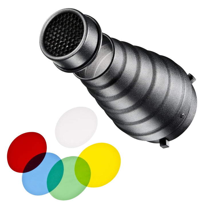 Walimex Universal Spotvorsatz-Set für Aurora/Bowens, Aurora/Bowens