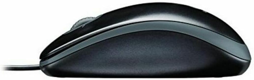Logitech MK120 Kabelgebundenes Set mit Tastatur und Maus für Windows, Italienisches QWERTY-Layout -