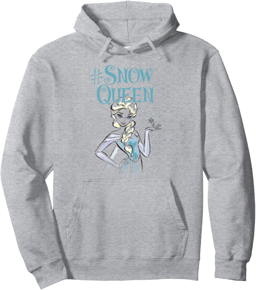 Disney Frozen Elsa Hashtag Snow Queen Pullover Hoodie