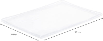 PROREGAL SuperSparSet 5x Auflagedeckel für transparente Eurobehälter BasicLine & LightLine | BxT 40x