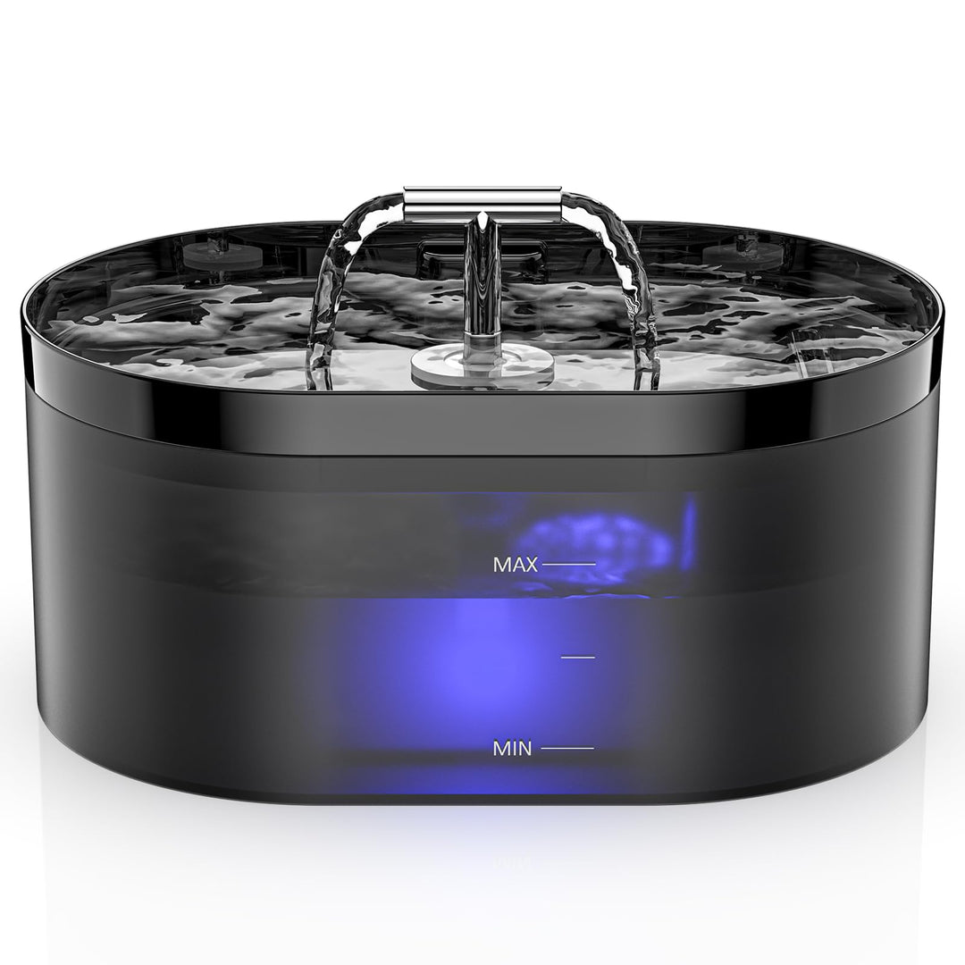 Katzenbrunnen, Trinkbrunnen für Katze2,2L,Katzenbrunnen für Katzen，automatischer Haustierbrunnen mit