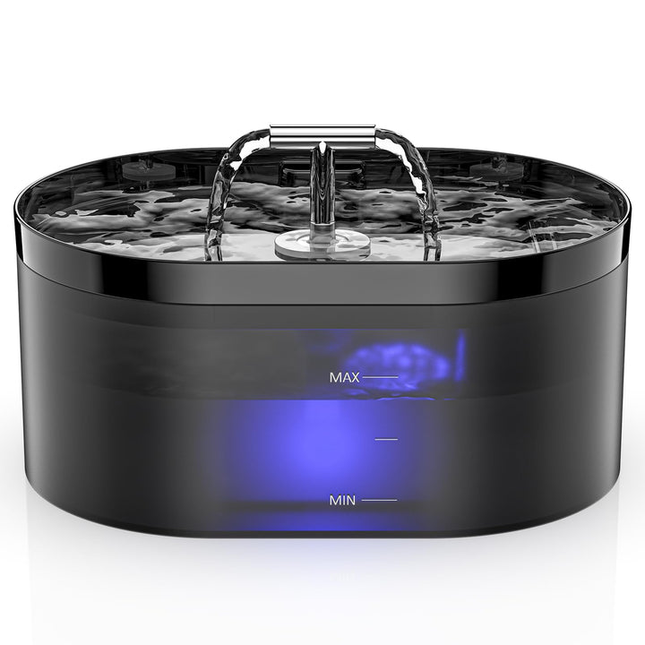 Katzenbrunnen, Trinkbrunnen für Katze2,2L,Katzenbrunnen für Katzen，automatischer Haustierbrunnen mit