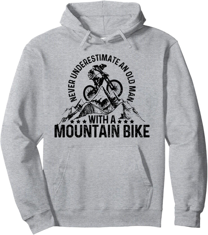 Mountainbike MTB Downhill Lustig Mountainbiker Geschenk Pullover Hoodie