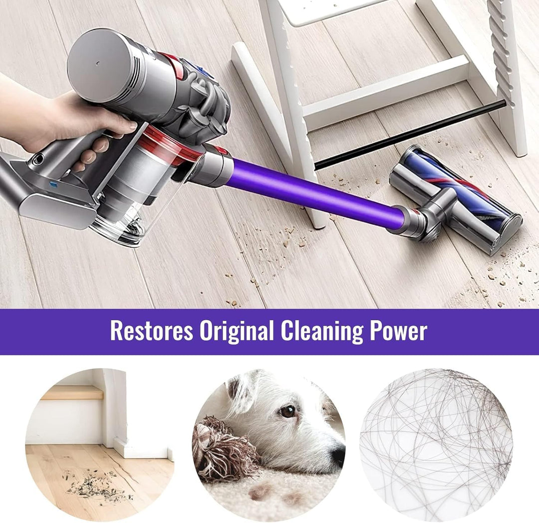 Ersatz Bürstenrolle passend für Dyson V8 Absolute / V8 Animal, Rotierende Walzenbürste 967485-01, Er