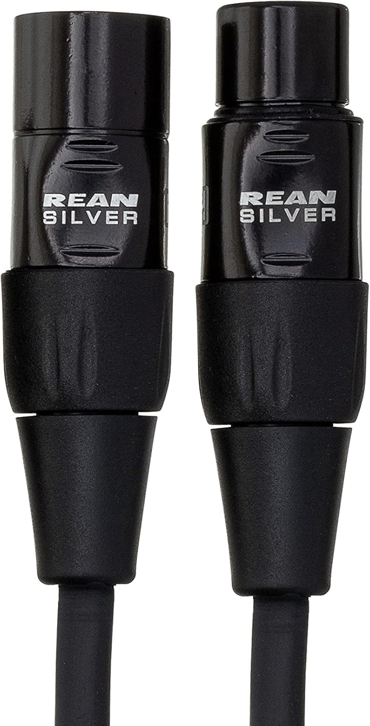 Hosa HMIC-050, Pro Microphone Cable, REAN XLR3F to XLR3M, 50 ft 50 Feet, 50 Feet
