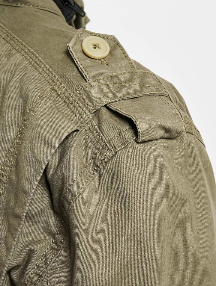 Brandit Jacke Britannia Sommer Vintage Herren ÜBERGANGSJACKE Army Outdoor Jacke, Grösse:M, Farbe:Oli