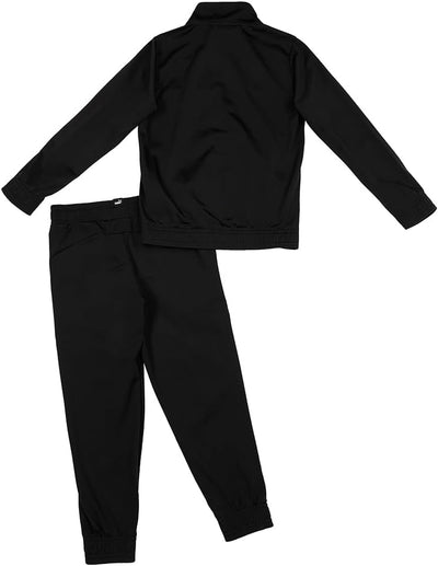 PUMA Boy's Poly Suit Cl B Track Suit,Schwarz (Puma Black), 152