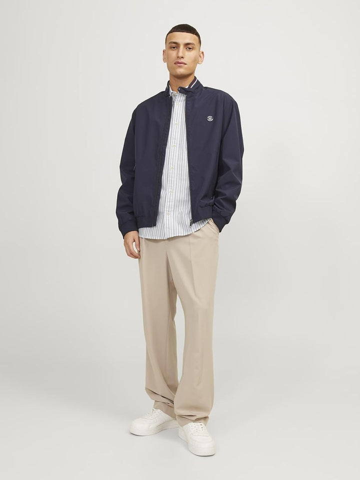 JACK & JONES Male Oberhemd Slim Fit Oberhemd S Captains Blue, S Captains Blue