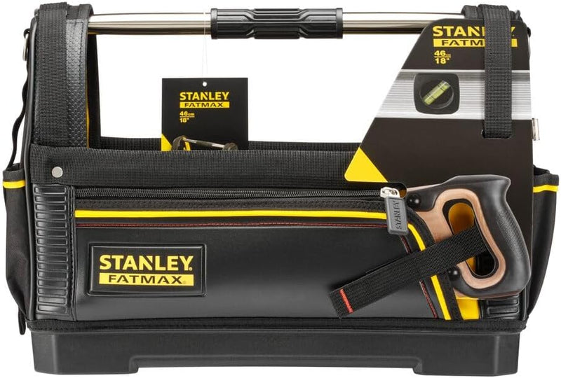 Stanley FatMax Werkzeugtrage (Werkzeugtasche 48cm x 25cm x 33cm, 600 Denier Nylon, wasserdichter Kun