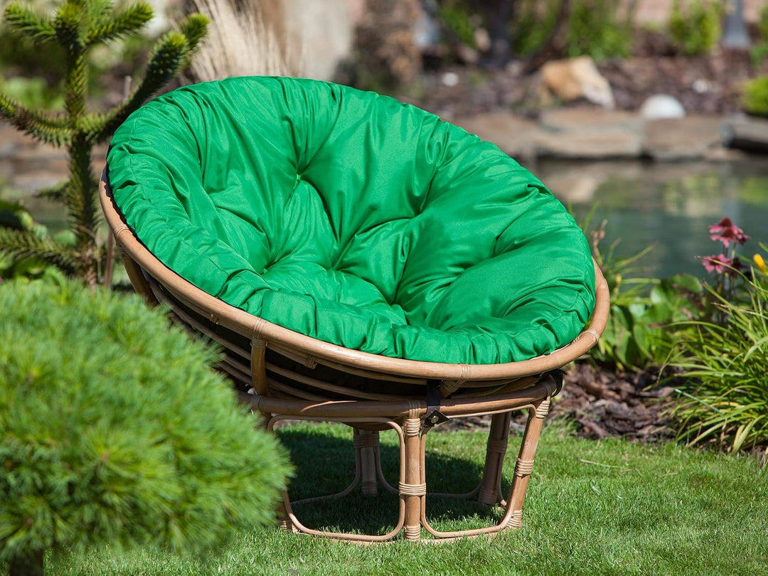 PillowPrim Polster für Papasansessel, Auflage, Ersatzpolster Papasan D 114 cm, Bodenkissen gepolster