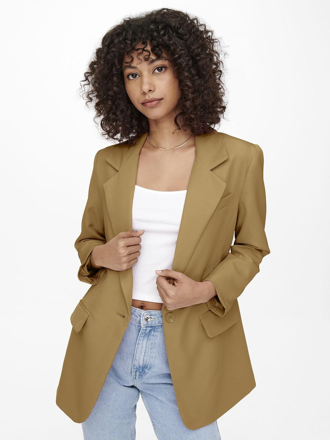 ONLY Female Blazer Langer 36 Surf The Web, 36 Surf The Web
