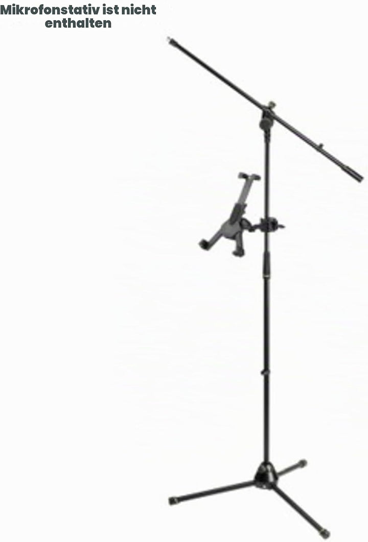 Adam Hall Stands THMS 1 - Universeller Tablet-Halter mit multifunktionalem Aufnehmer