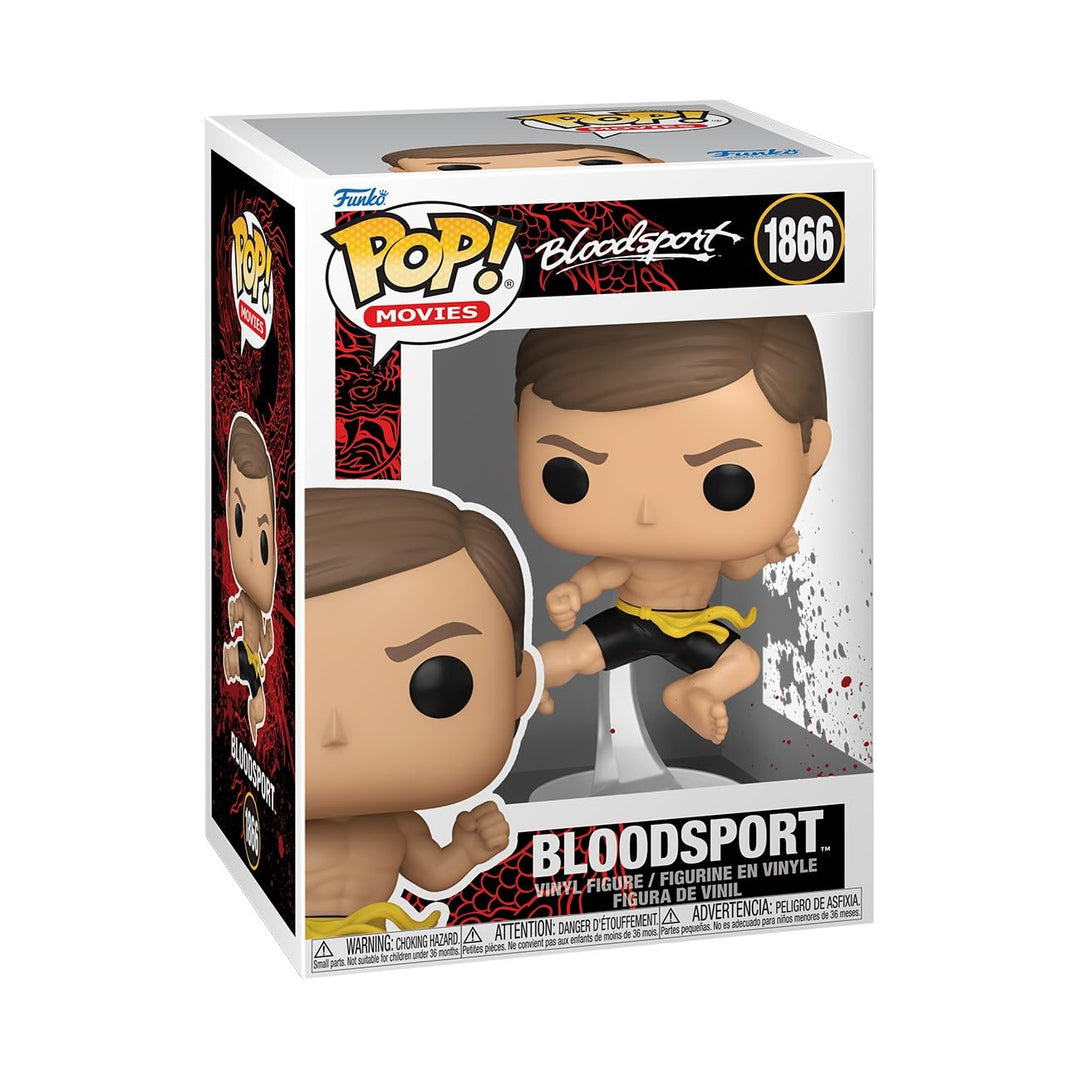 Funko POP! Movies: Bloodsport - Frank Dux - Vinyl-Sammelfigur - Geschenkidee - Offizielle Handelswar