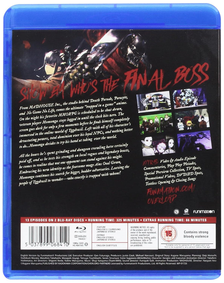 Overlord [Blu-ray], Blu-ray
