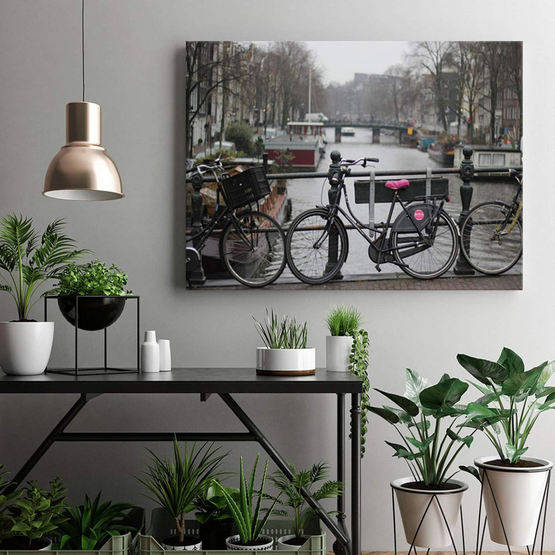 Feeby. Wandbild - 1 Teilig - 50x70 cm, Leinwand Bild Leinwandbilder Bilder Wandbilder Kunstdruck, FA