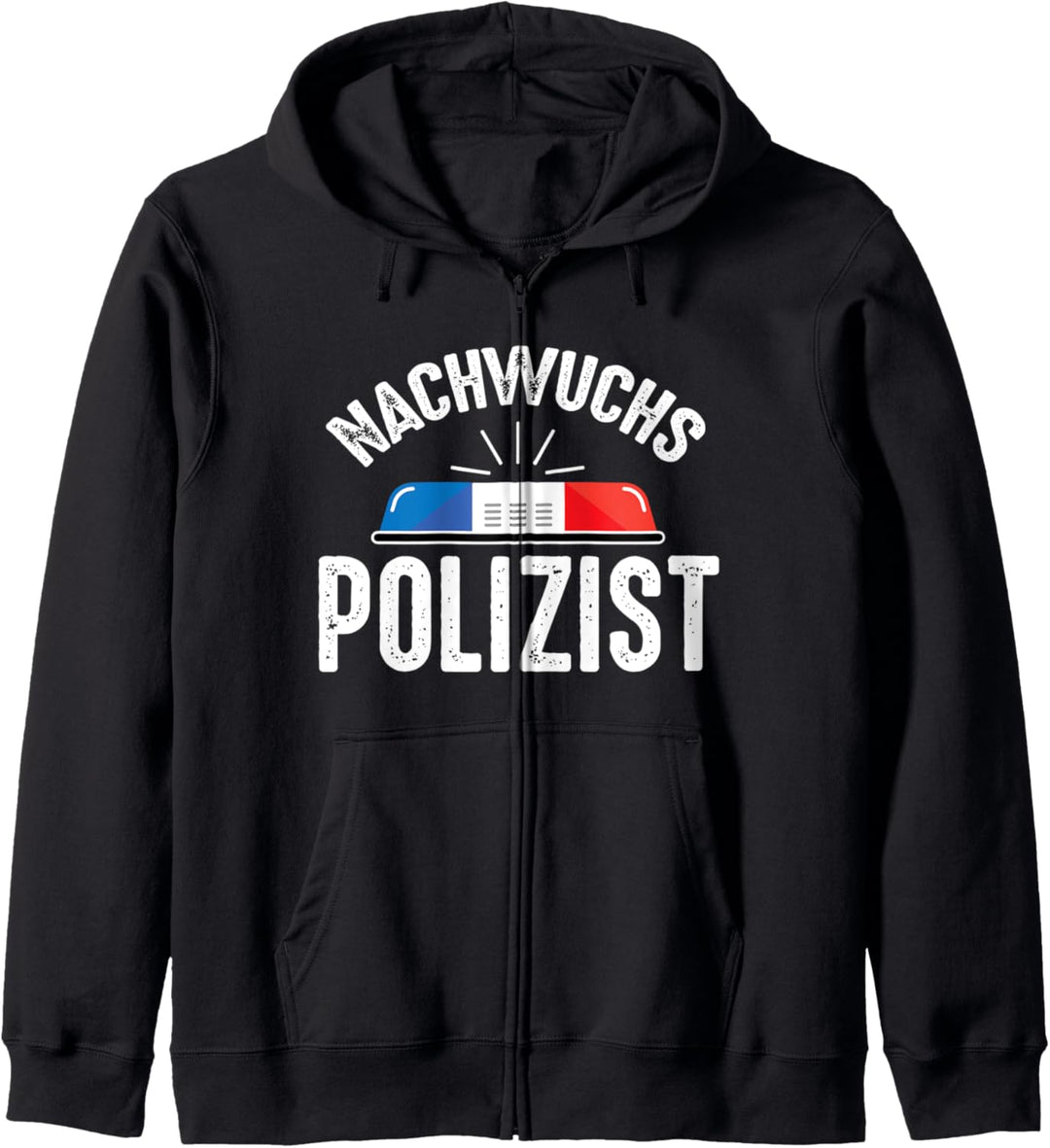 Nachwuchs Polizist Polizeiauto Streifenwagen Cop Geschenk Kapuzenjacke