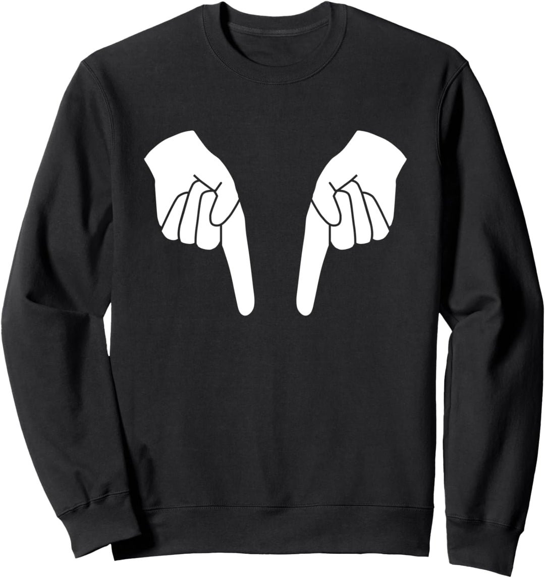 Beachvolleyball Hände Sweatshirt