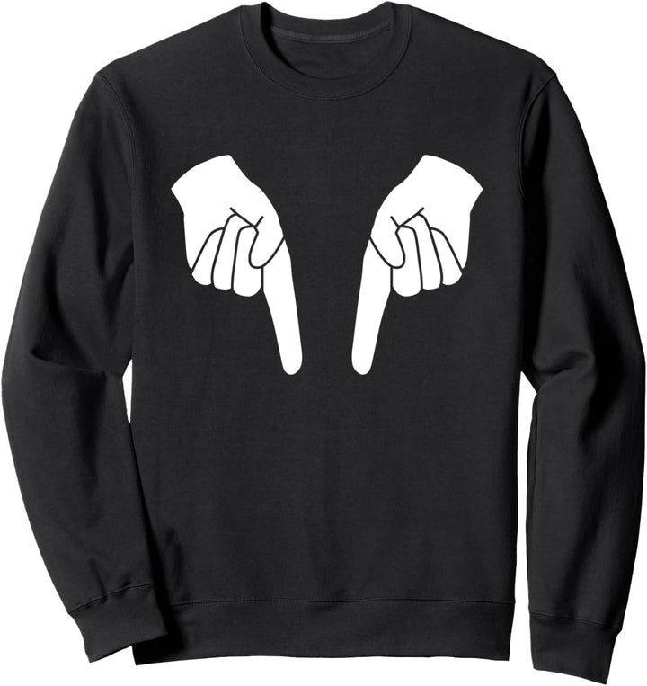 Beachvolleyball Hände Sweatshirt