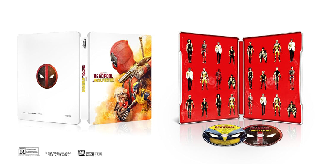 Deadpool & Wolverine – Limitiertes Steelbook „Deadpool“ (4K Ultra HD) (+ Blu-ray), 4K
