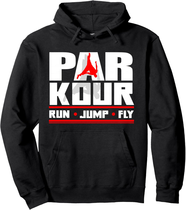 Parkour Run Jump Fly Freerunning Running Pullover Hoodie