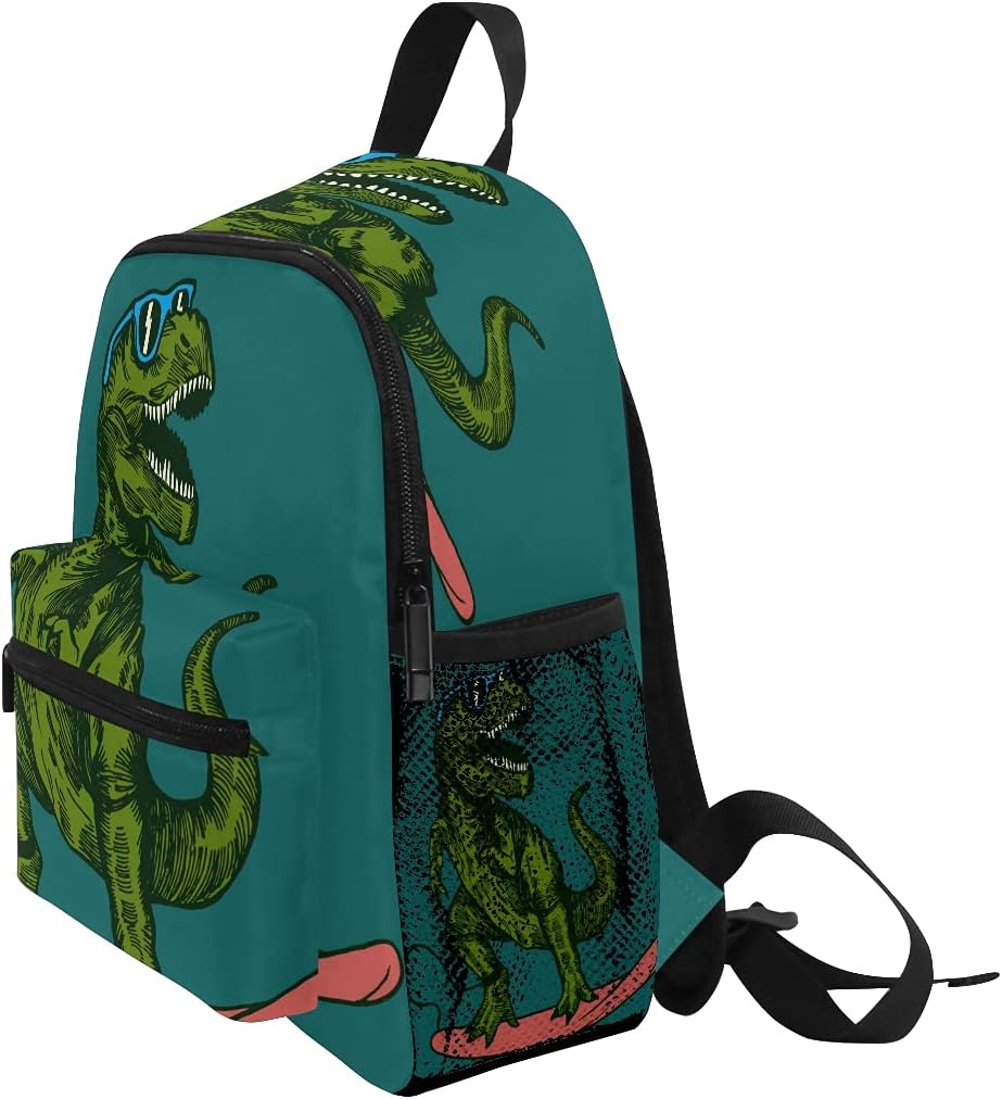 Blauer Dinosaurier-Rucksack für Kleinkinder, niedlicher Kinder-Rucksack für Kinder, Jungen, Kinderga