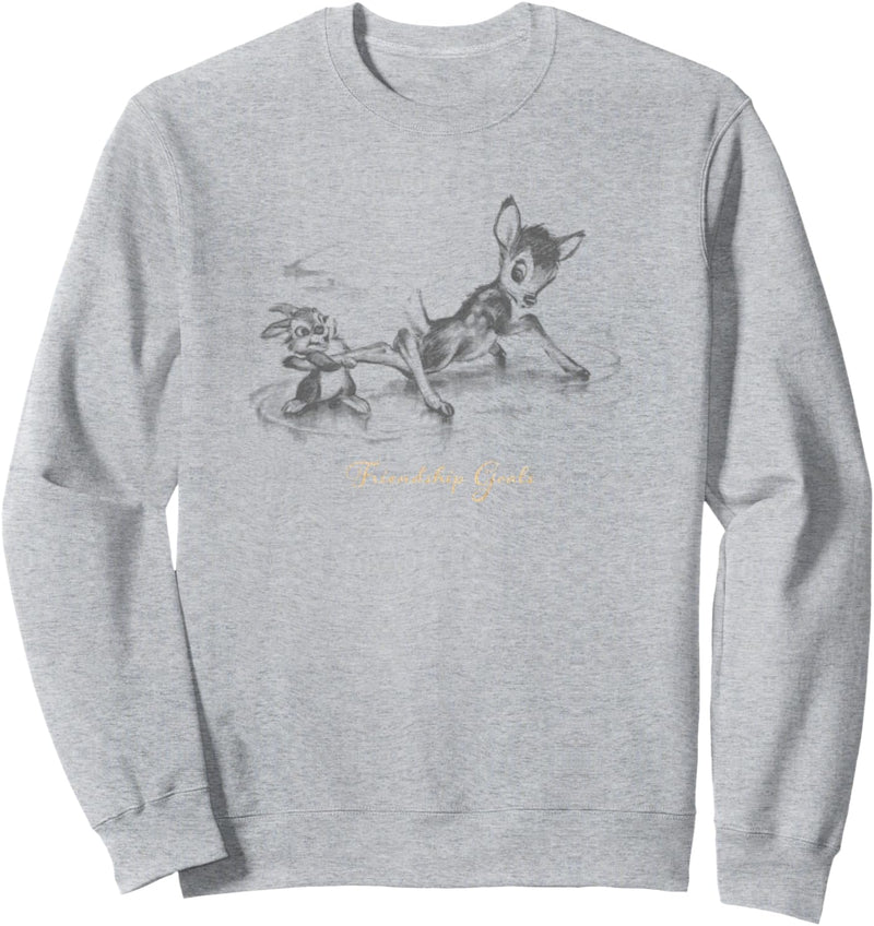 Disney Bambi And Thumper Friendship Goals Sweatshirt