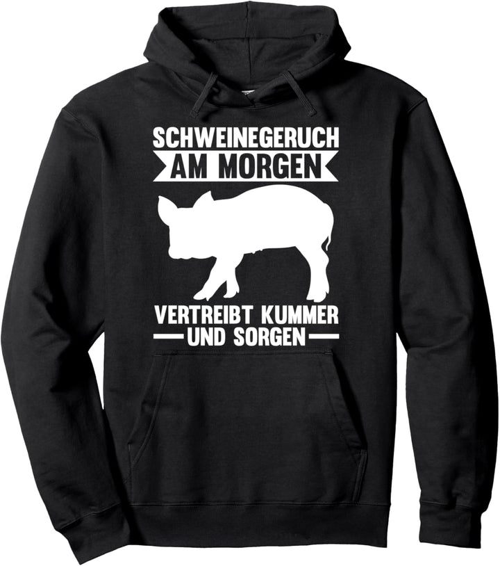 Bauernhof Bauer Schwein Schweine Pullover Hoodie