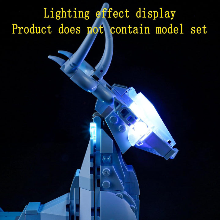 GEAMENT LED Licht-Set Kompatibel mit Lego Expecto Patronum - Beleuchtungsset für Harry Potter 76414