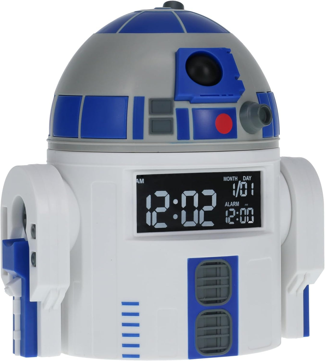 Paladone R2D2 Wecker - Offiziell Lizenziertes Star Wars Merchandise, mit R2D2-Sounds, perfekte Dekor