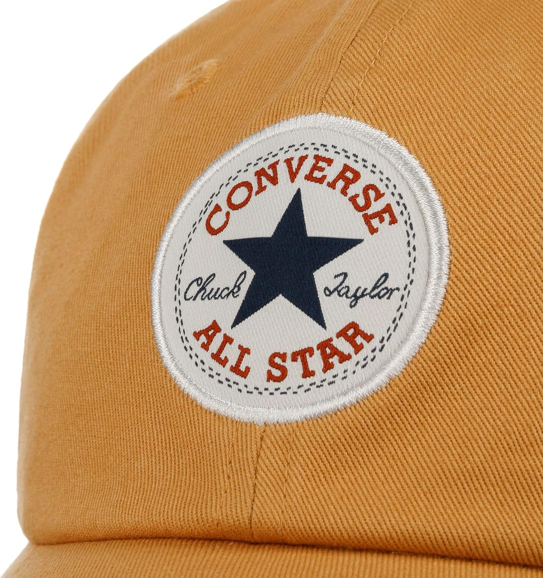 Converse Mütze Kappe Core Classic Baseball Cap Basecap Baumwollcap Metallschnalle, Pastellgelb