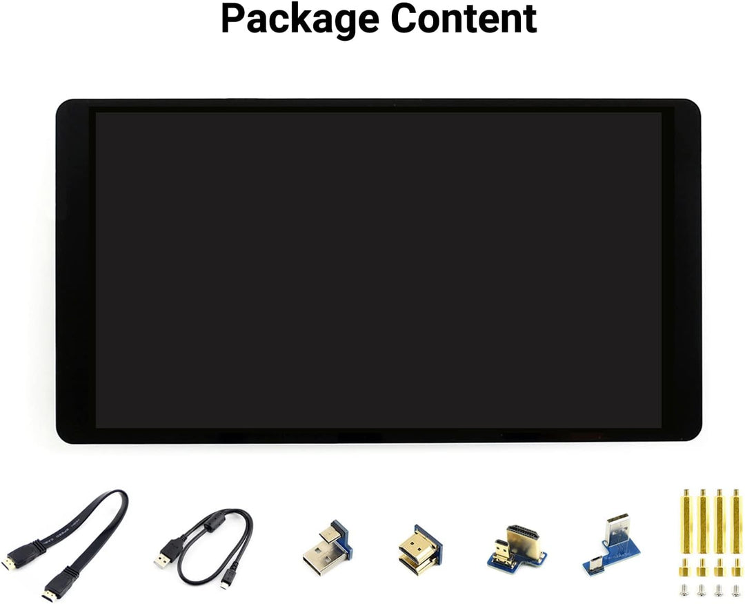 Waveshare 5.5inch HDMI AMOLED Display 1920x1080 Resolution Capacitive Touch Screen with Toughened Gl
