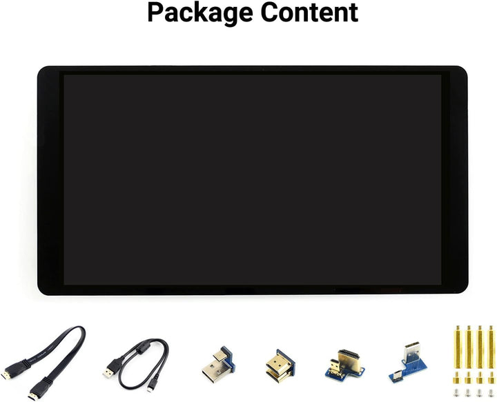 Waveshare 5.5inch HDMI AMOLED Display 1920x1080 Resolution Capacitive Touch Screen with Toughened Gl
