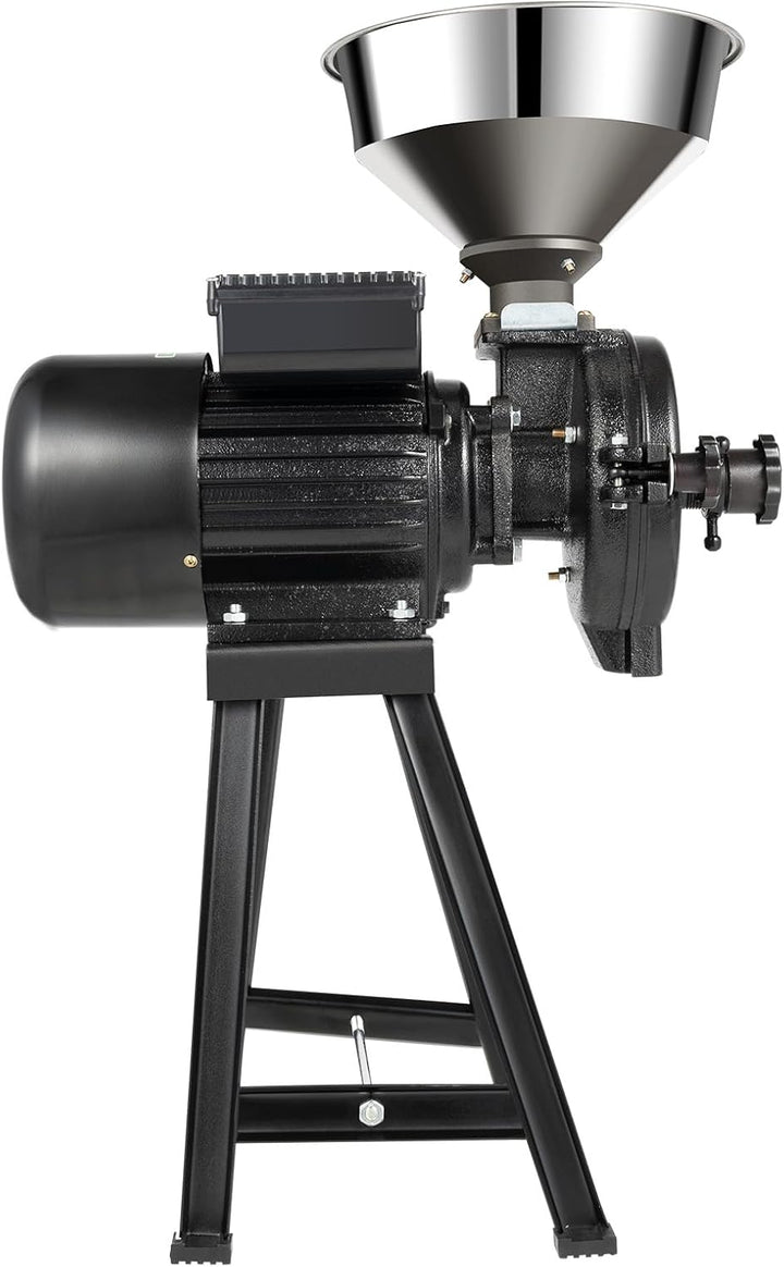 Elektrische Getreidemühle 2200W Vec 1 Edelstahl Trichter