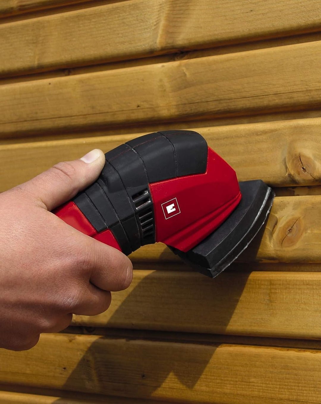 Einhell Deltaschleifer TC-DS 19 (190W, 20000 1/min Schwingzahl, ergonomischer Softgriff, Extreme Fix