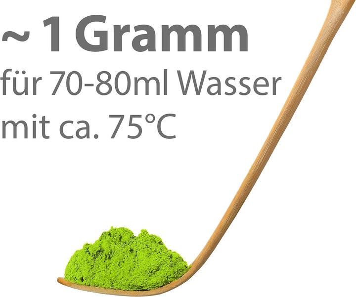 Zekaano Matcha Set - Original japanische Matcha Schale Chawan 450 ml mit Matchabesen Chasen und Bamb