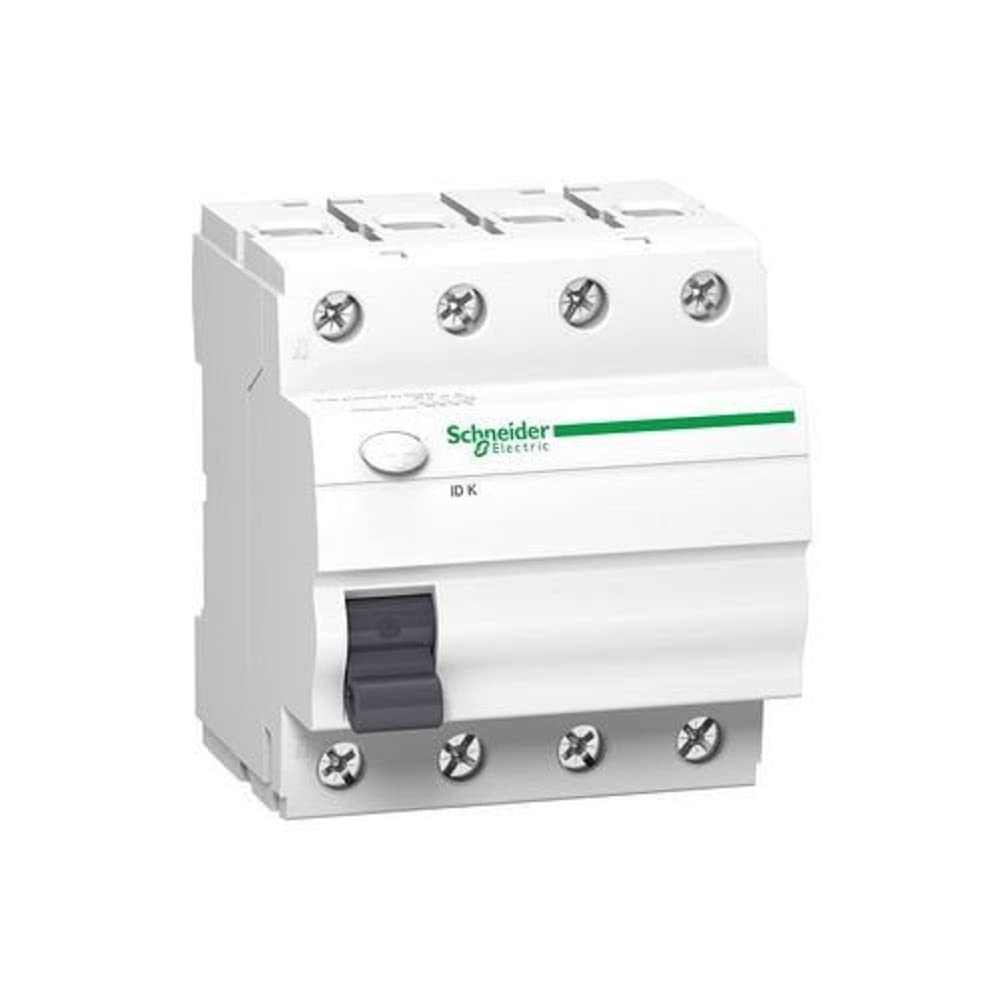 Schneider Electric AC A9Z05440 Fehlerstromschutzschalter, 4P, 40 A, 30 mA,, weiss Differentialschalt