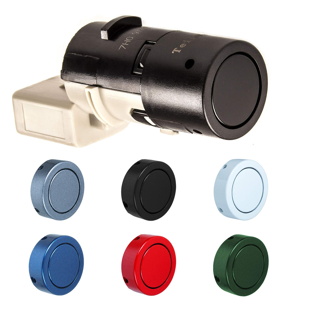 Parksensor in Wagenfarbe passend für VW T5 Hinten und Vorne-Innen 7H0919275B (Emotions-Blue - LD5M),