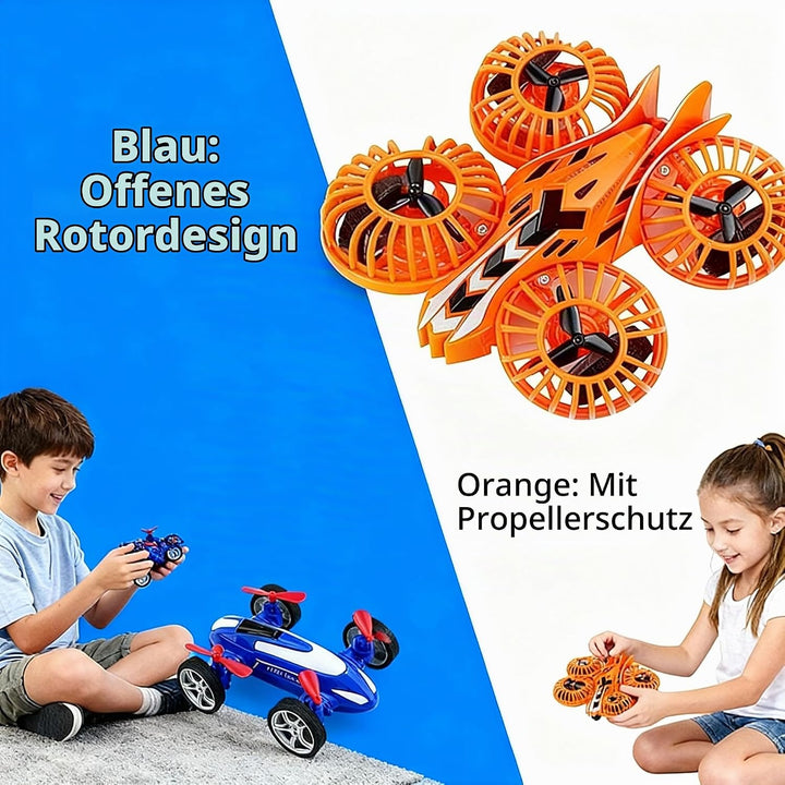 Flugzeug Flugzeug Spielzeug Auto, Quadcopter Trägheitsspielzeugauto, Allradantrieb Off-Road Fahrzeug