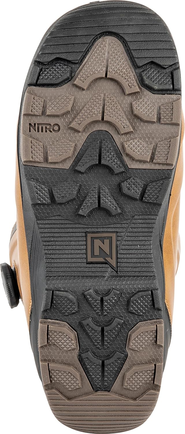 Nitro Herren Club BOA Dual Zone, All Mountain Freeride Freestyle Schnellschnürsystem Boot Snowboardb