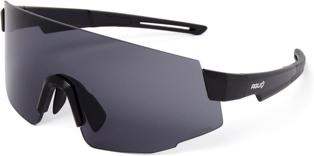 AGU Occhiali Vigor Nero Con Lenti UV400 Fumé Anti-