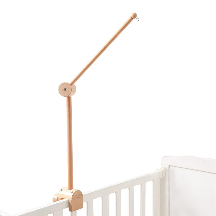 Mobile Halterung Holz für Babybett, Mobile Halterung Wickeltisch für Kinderzimmer-Dekoration, Angepa