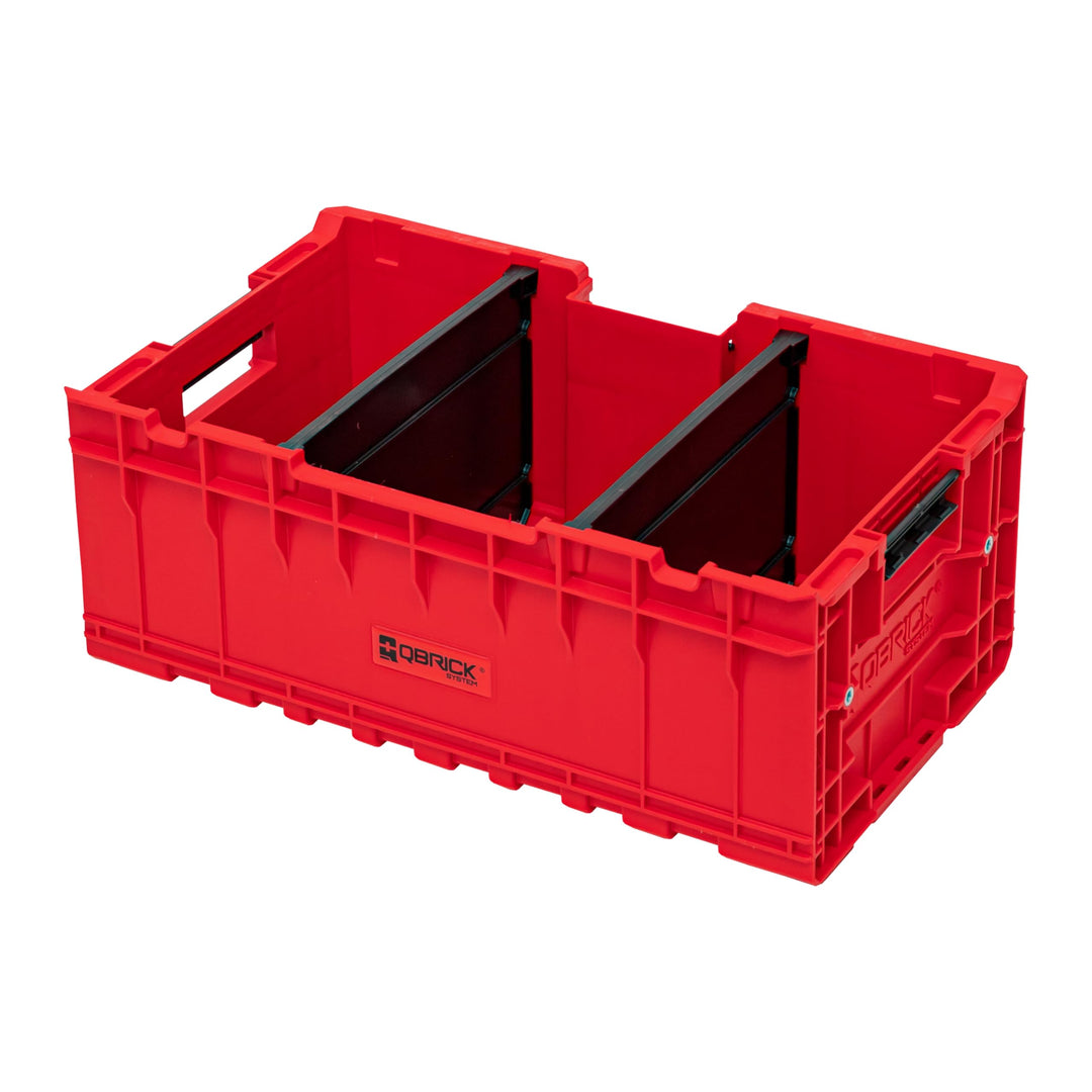 QBRICK SYSTEM Werkzeugkoffer Werkzeugkasten Leer Werkzeugkiste ONE Box Plus RED Ultra HD Rot 600 x 3