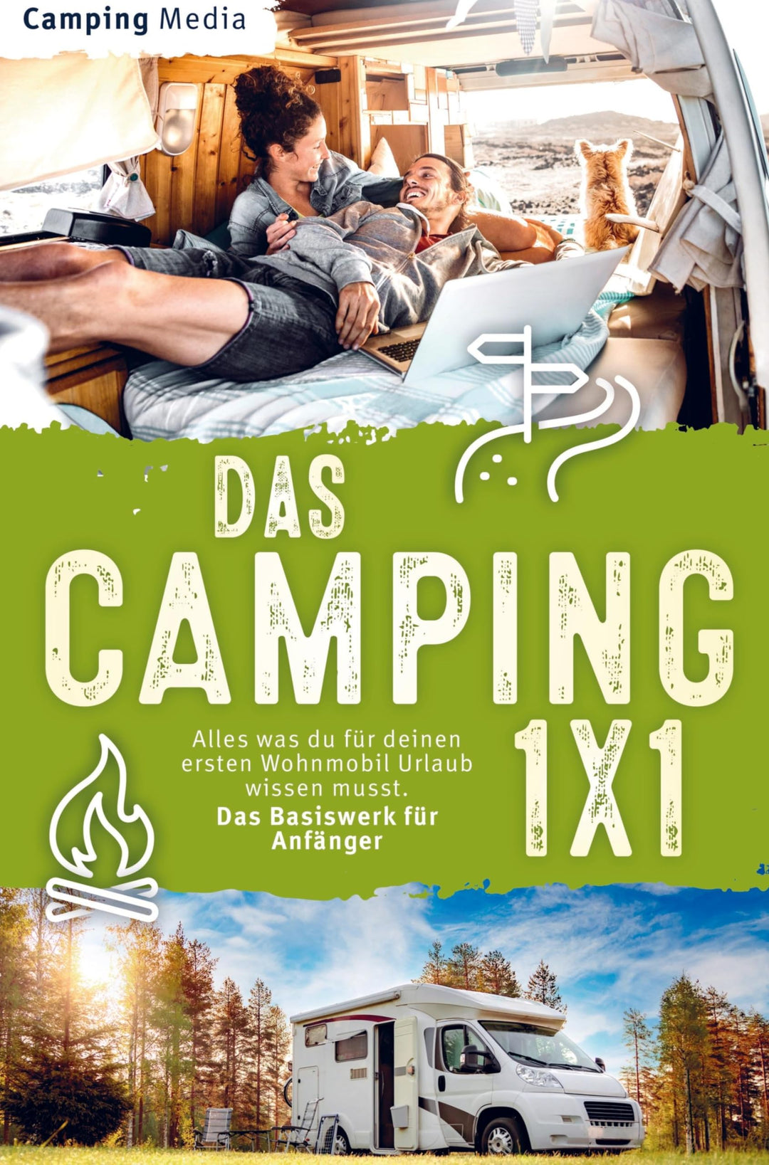 Das Camping 1x1: Alles was du für deinen ersten Wohnmobil Urlaub wissen musst. Das Basiswerk für Anf