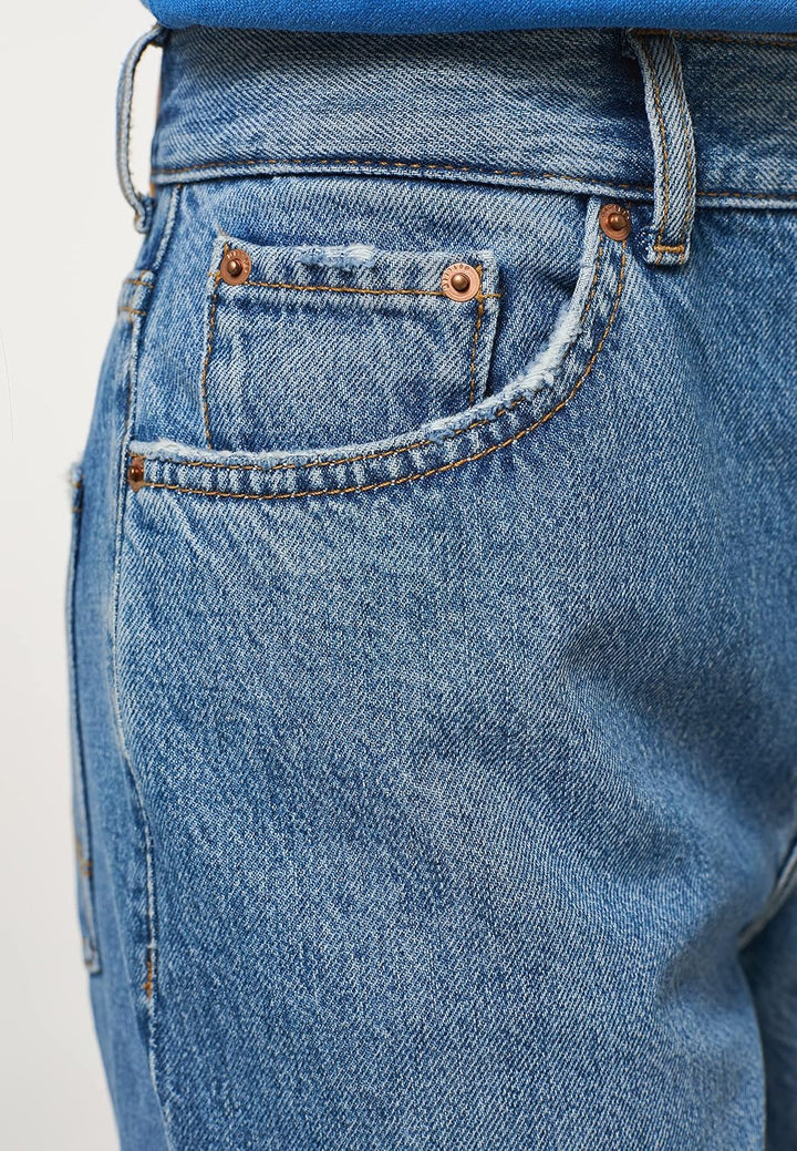 MUSTANG Damen Style Brooks Straight Jeans 28W / 32L Mittelblau 682, 28W / 32L Mittelblau 682