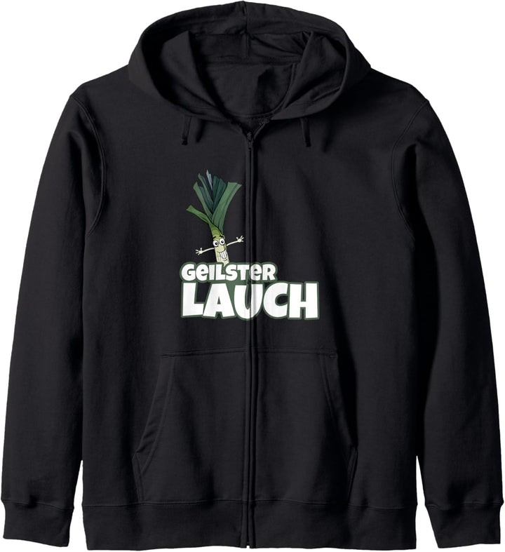 Geilster Lauch - Lustiges Fitness Bodybuilding Fun Kapuzenjacke