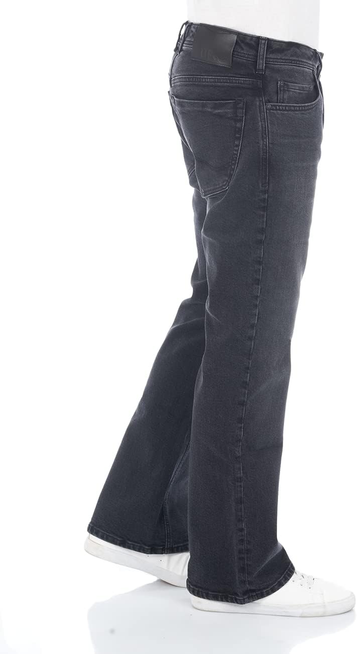 LTB Jeans Hose Herren Bootcut Timor Denim Stretch Tiefer Bund Blau Schwarz 28W - 40W 30L - 36L 28W /
