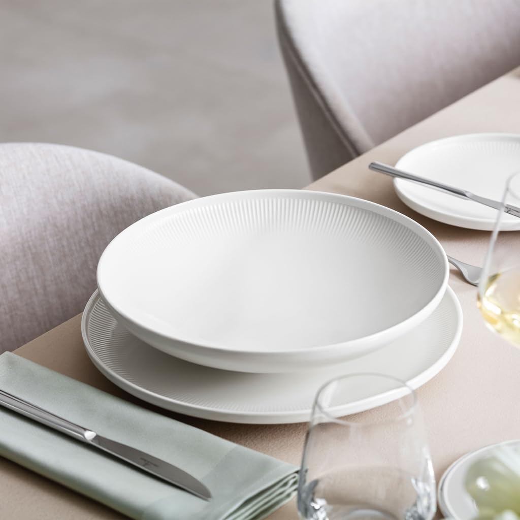 Villeroy &amp; Boch - Afina Schale aus Premium Porzellan, mittelgrosse Bol für Salate und Pasta, Made in