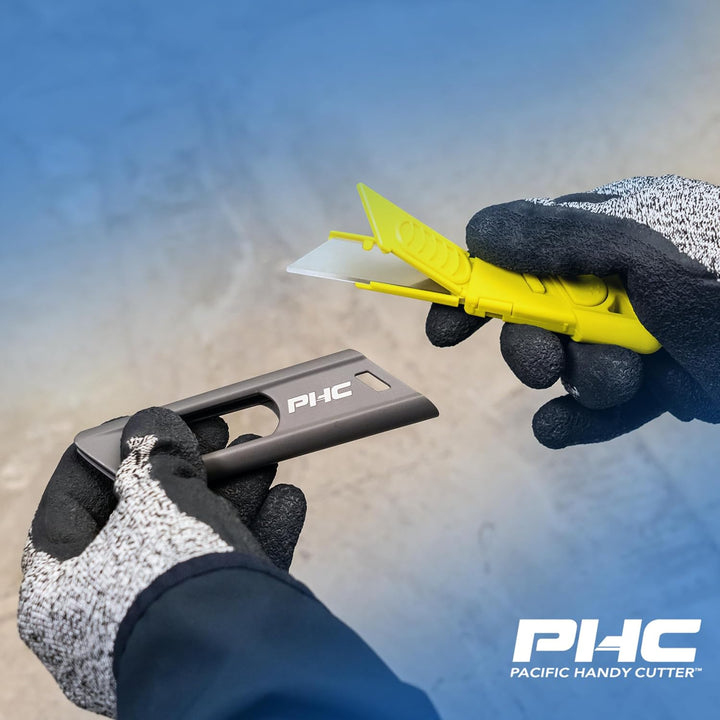 PHC Metti Auto-retract | sicheres, leichtes Cuttermesser mit Stahlklinge