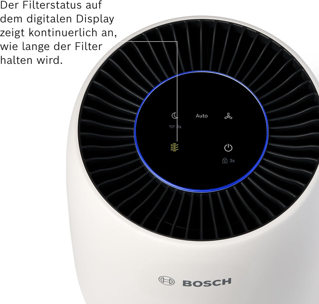 Bosch Original Air 1000 Filter für Luftreiniger - Ersatzfilter mit HEPA Filterschicht - 3-in-1, mit