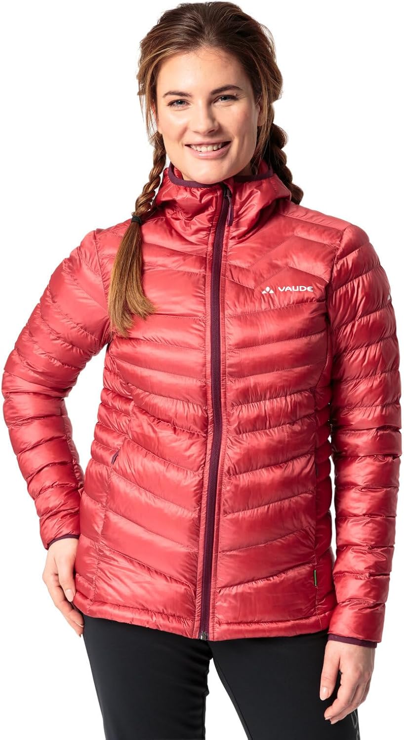 VAUDE Damen Women's Batura Hooded Insulation Jacket Jacke 34 brick, 34 brick